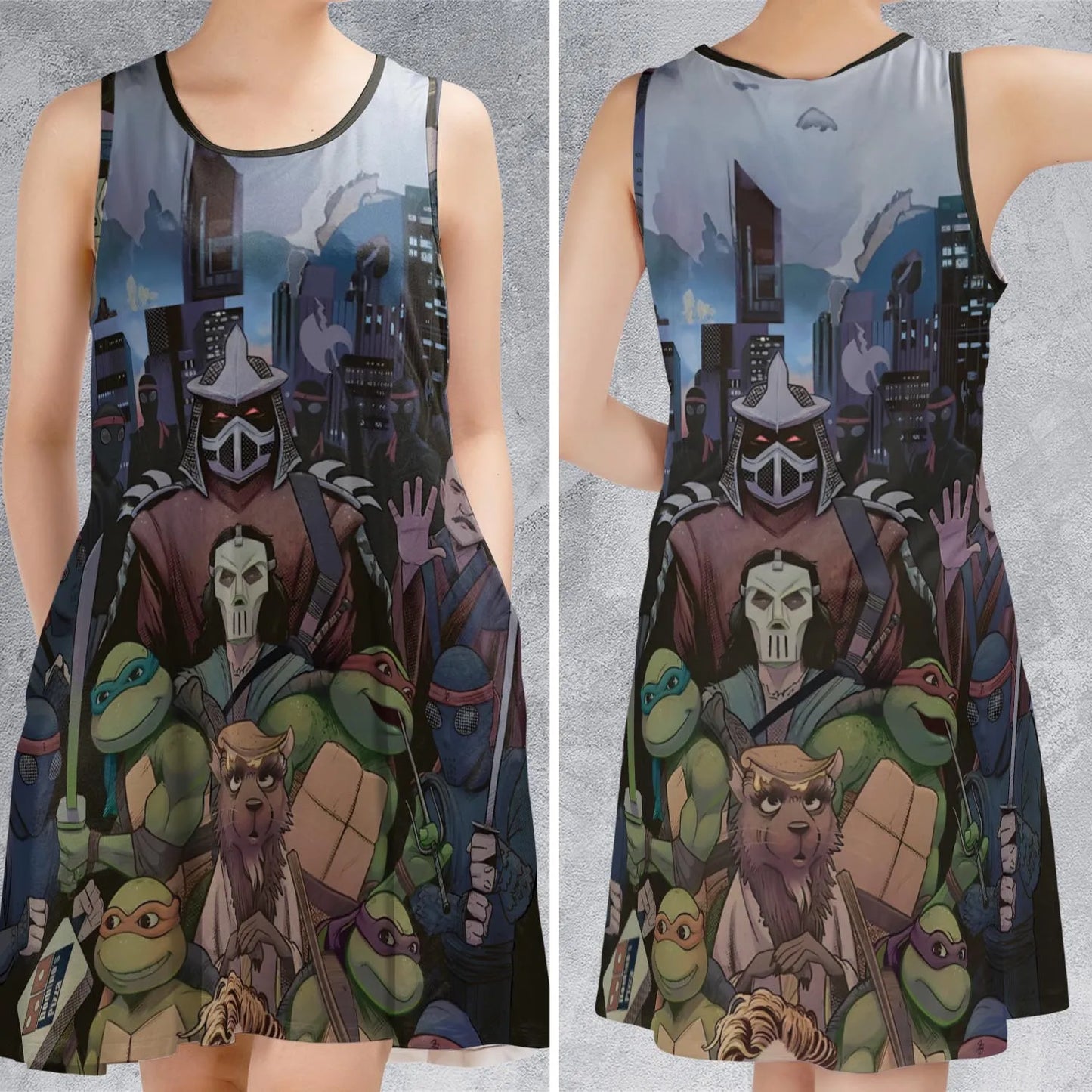 Sleeveless Dress - V48PU2F1