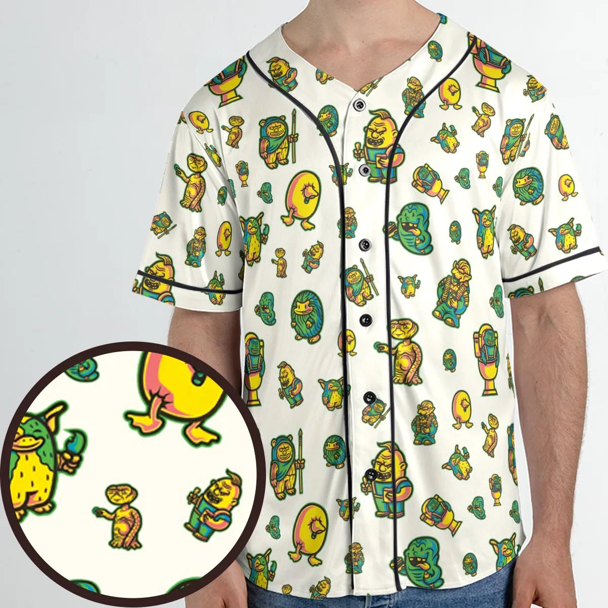 Unisex Baseball Jersey - JDUZ9L4V