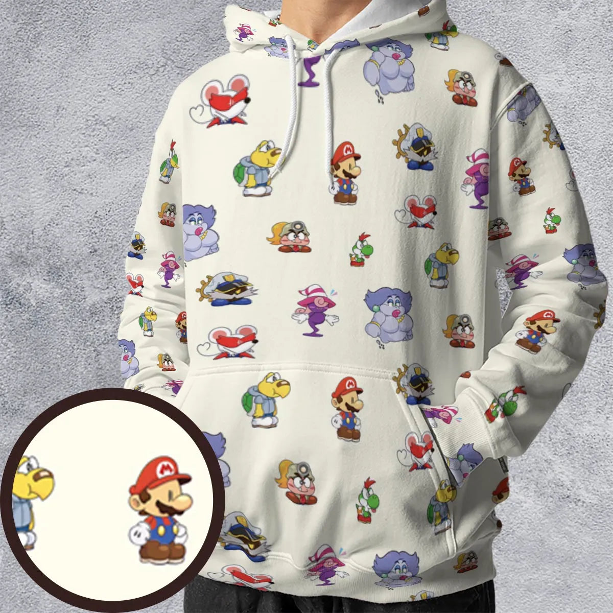 All-over Print Hoodie - 89R44E14