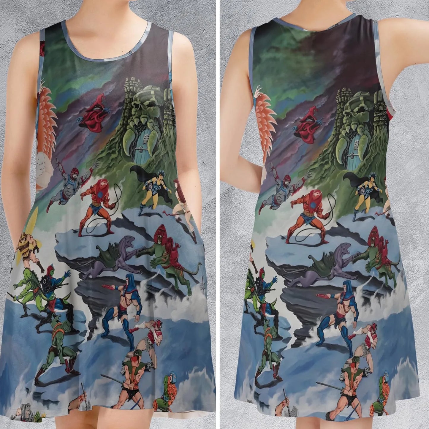 Sleeveless Dress - CC8J9627