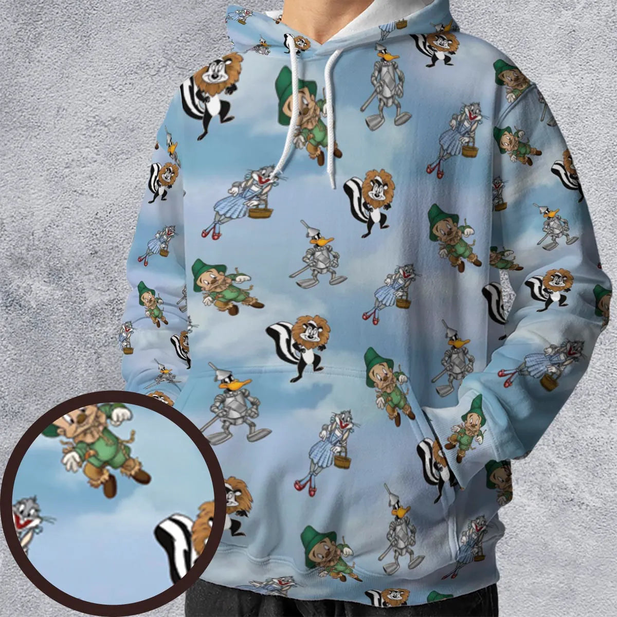 All-over Print Hoodie - Z97T6P38