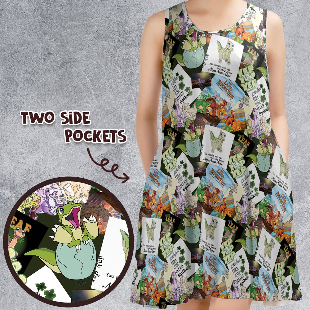 Sleeveless Dress - EFTF2C4N -  - 1