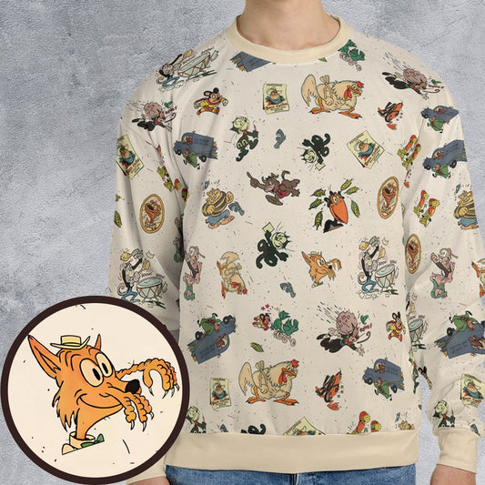All-over Print Sweatshirt - V4KBULPG -  - 1