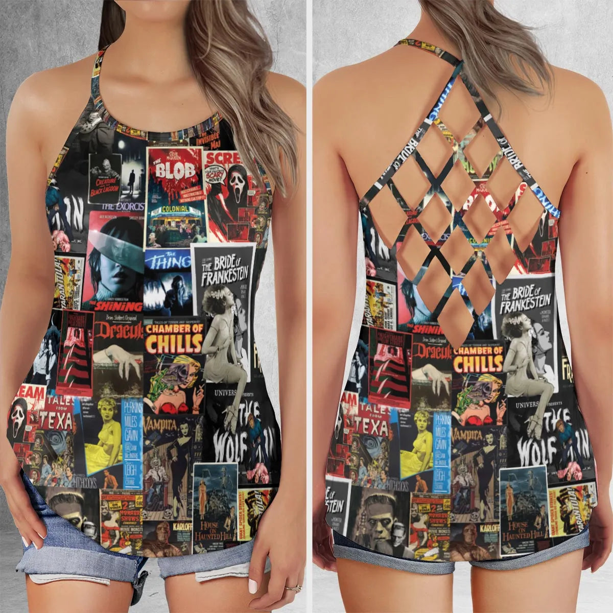 Criss Cross Tank Top - XEM5C4V2