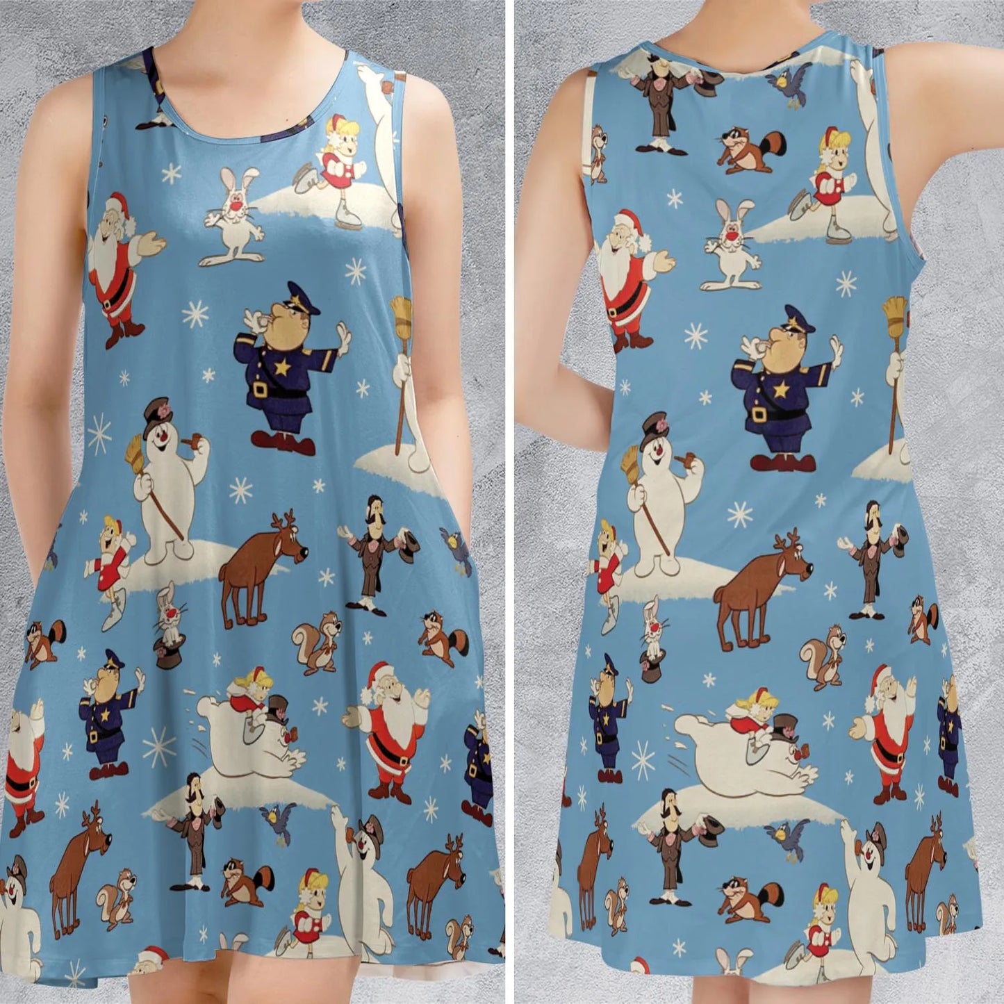 Sleeveless Dress - 5AZ2T5BE