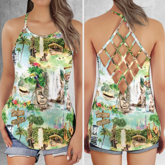 Criss Cross Tank Top - WV6AGWCB