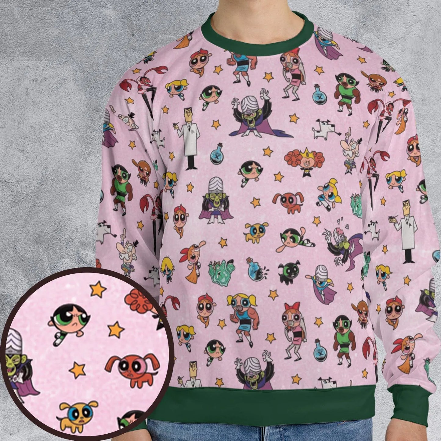 All-over Print Sweatshirt - W2R1KD39