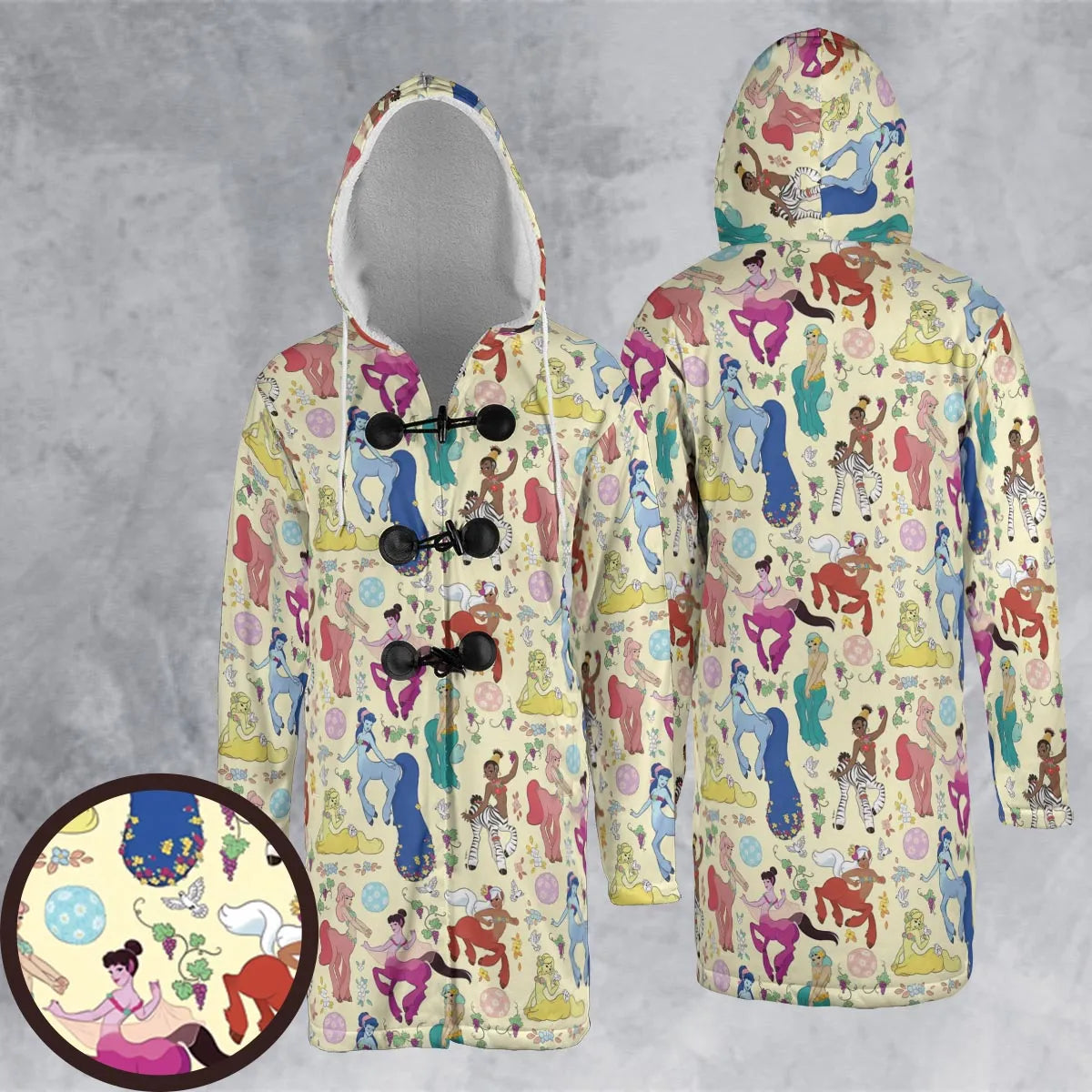 Hooded Cloak Coat - QXJBYBY9