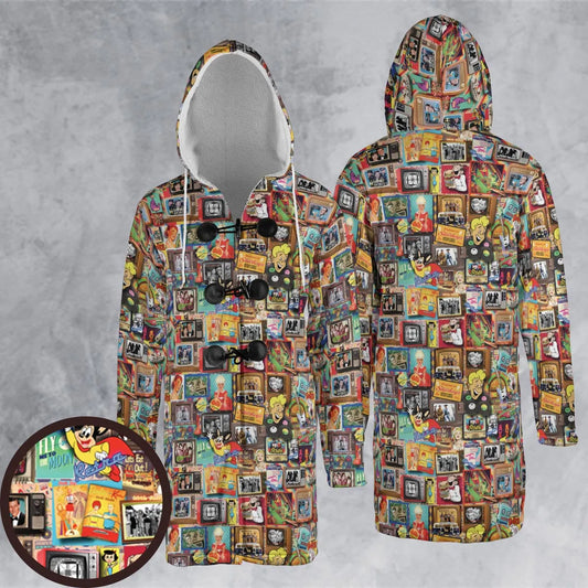 Hooded Cloak Coat - EL9PHTHA