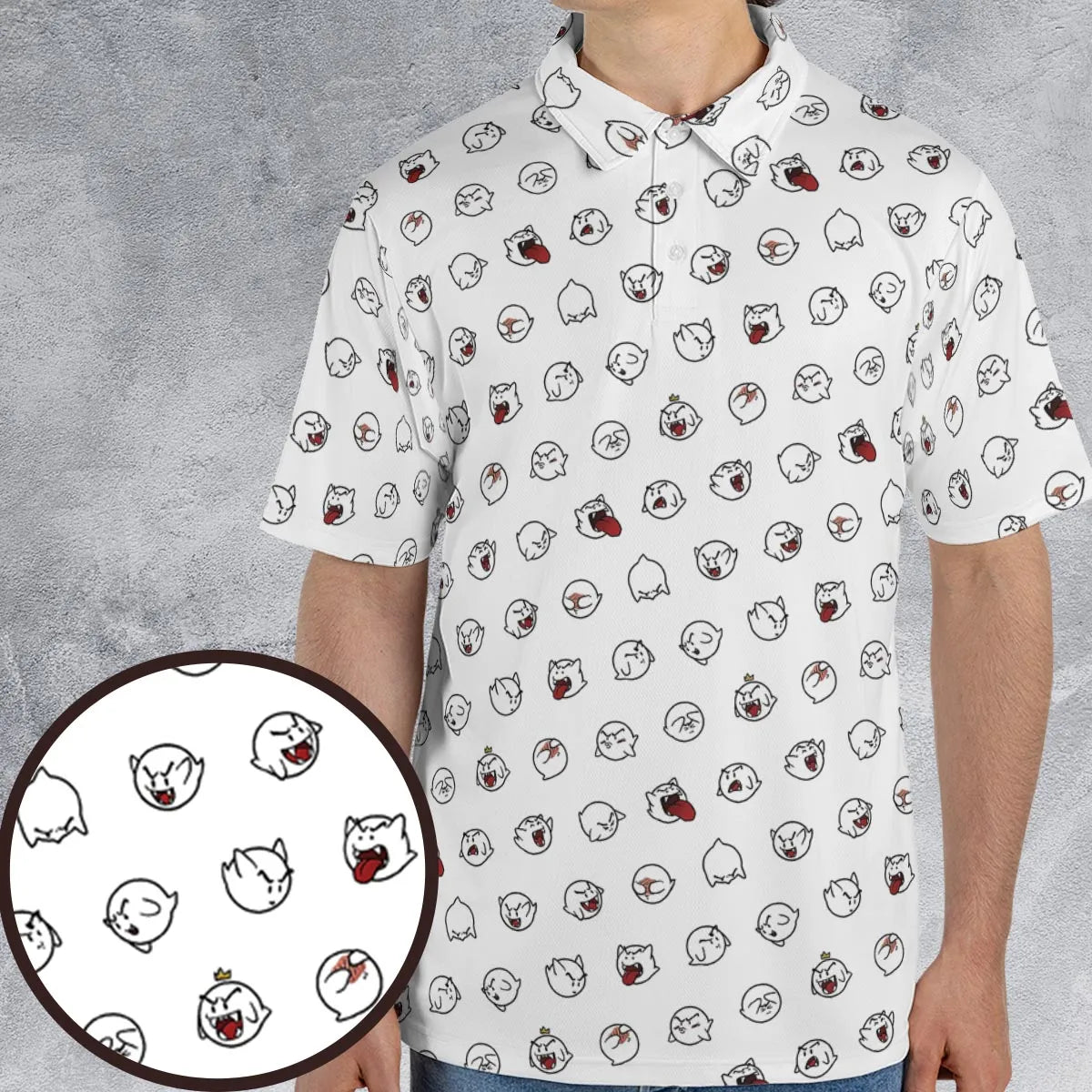 AOP Men/Women Polo Shirt - YUTLA1CE