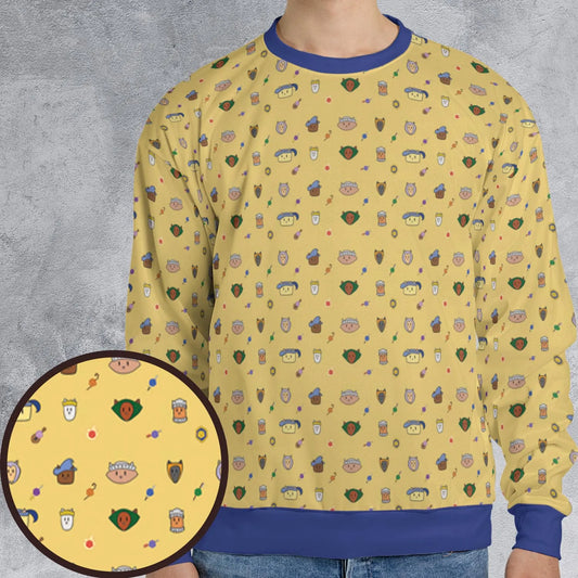 All-over Print Sweatshirt - 9ZPQZ3DT