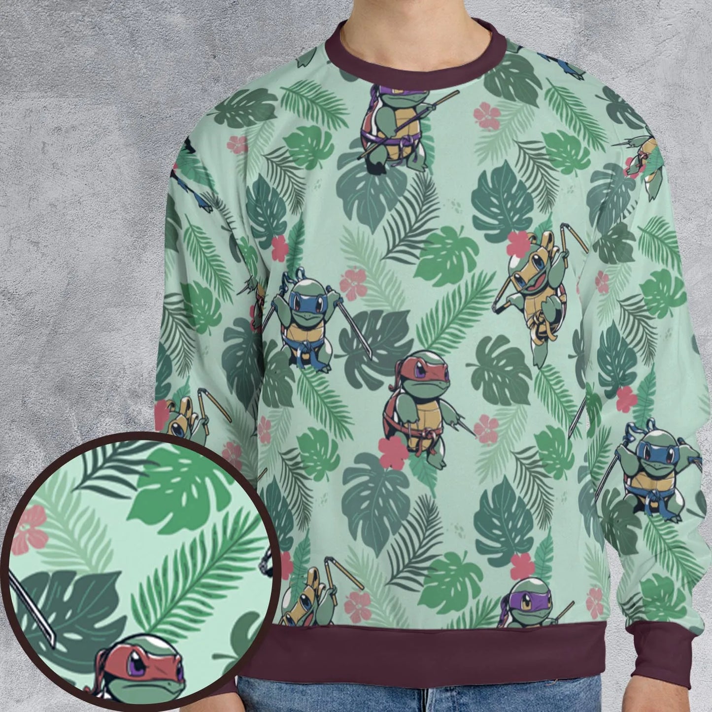 All-over Print Sweatshirt - Z2WKZJA6