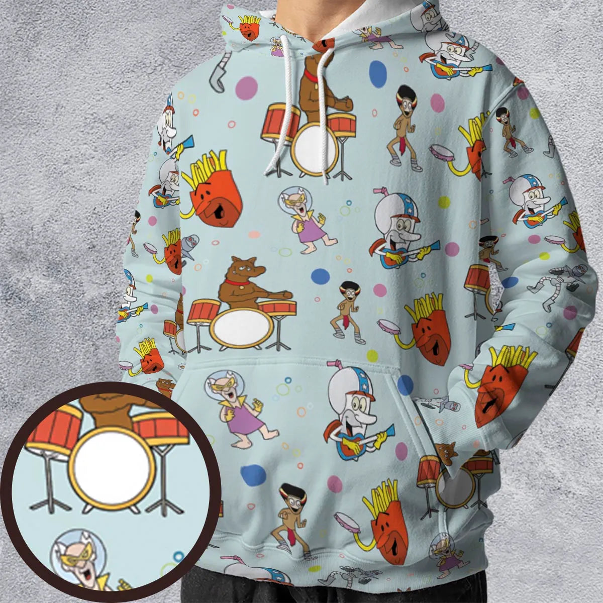 All-over Print Hoodie - Z4KBEDZX
