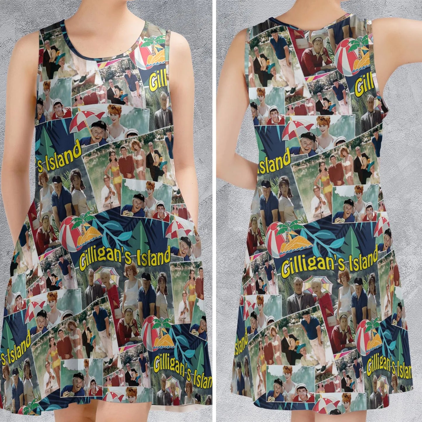Sleeveless Dress - BB4RD1CN