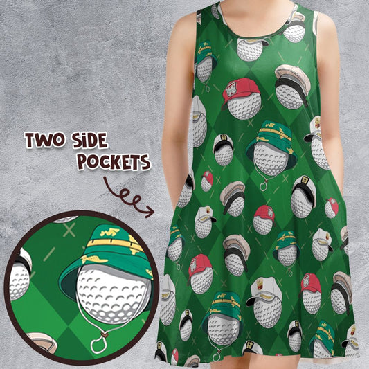Sleeveless Dress - 6X941DFF -  - 1