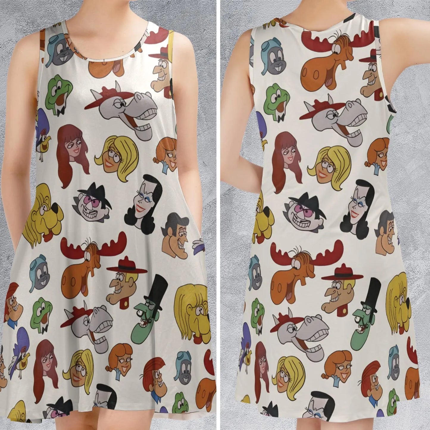 Sleeveless Dress - 5Q4XTY3S