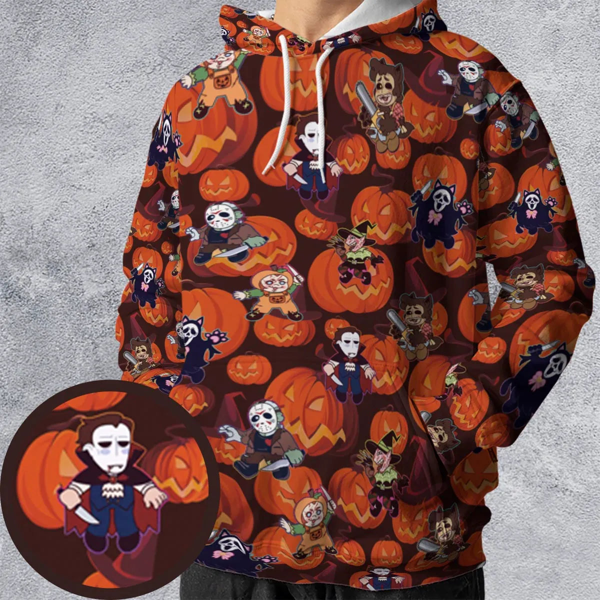 All-over Print Hoodie - WN269RGH