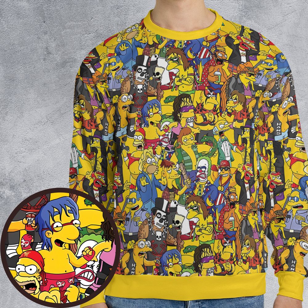 All-over Print Sweatshirt - LFJE78WR -  - 1