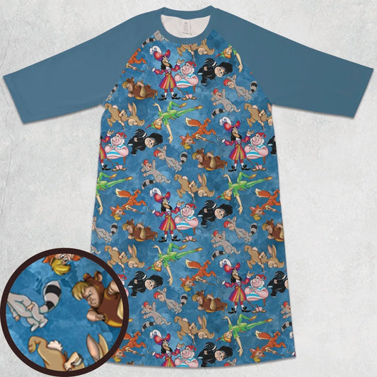 3/4 Sleeve Raglan Dress - 8SVTK6A4