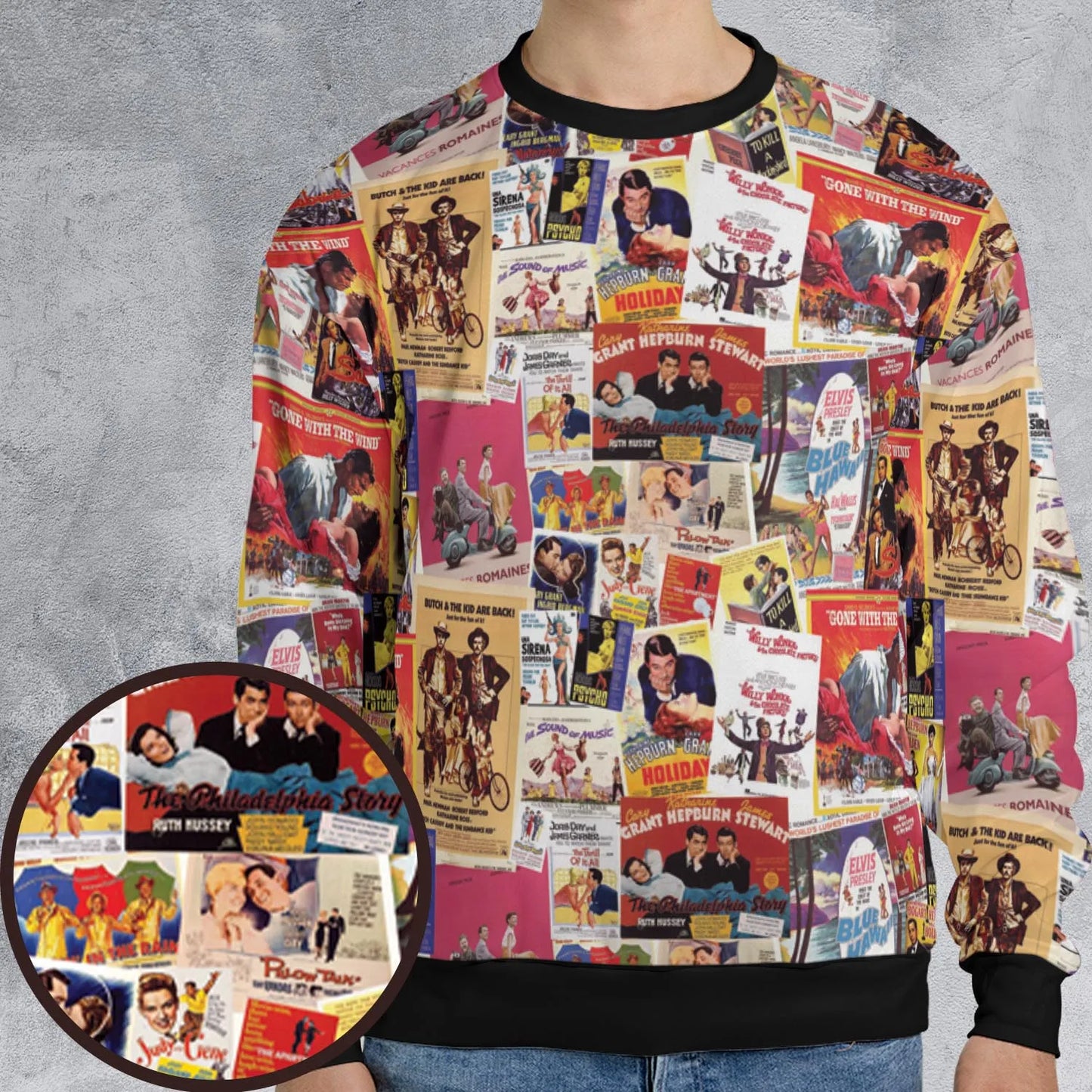 All-over Print Sweatshirt - ANX6YK6K
