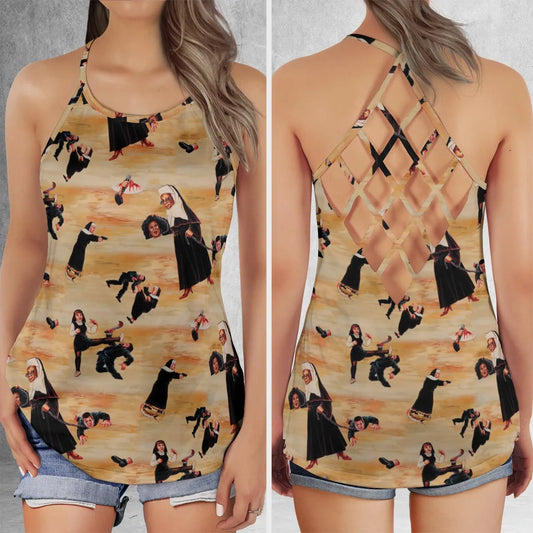 Criss Cross Tank Top - NHQ1CTHN
