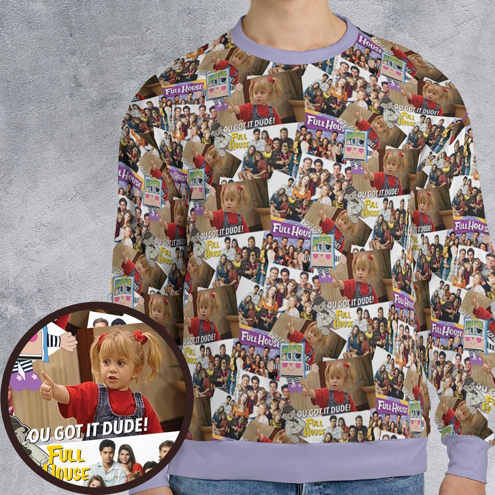 All-over Print Sweatshirt - MU2H8UKT -  - 1
