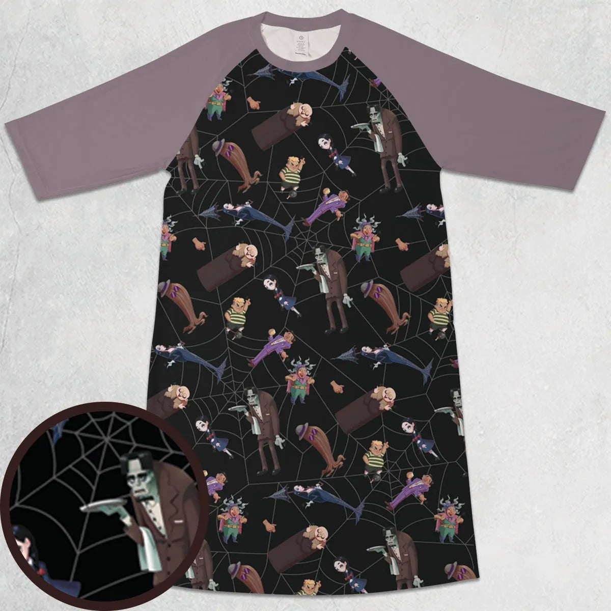 3/4 Sleeve Raglan Dress - DU3JZSYU