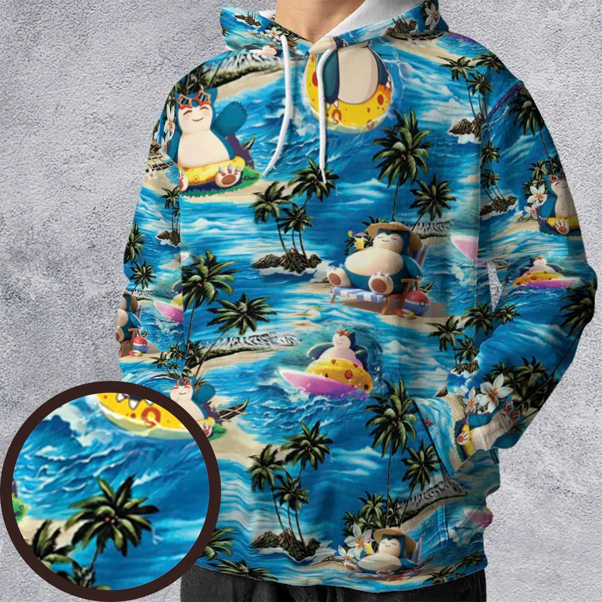 All-over Print Hoodie - B7QR6VCY