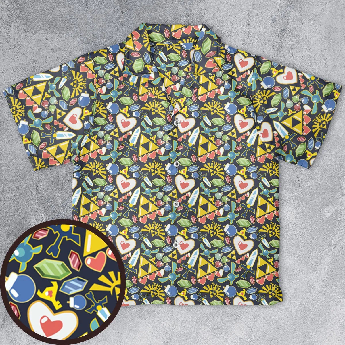 Youth Hawaiian Shirt - WCM6AU8J