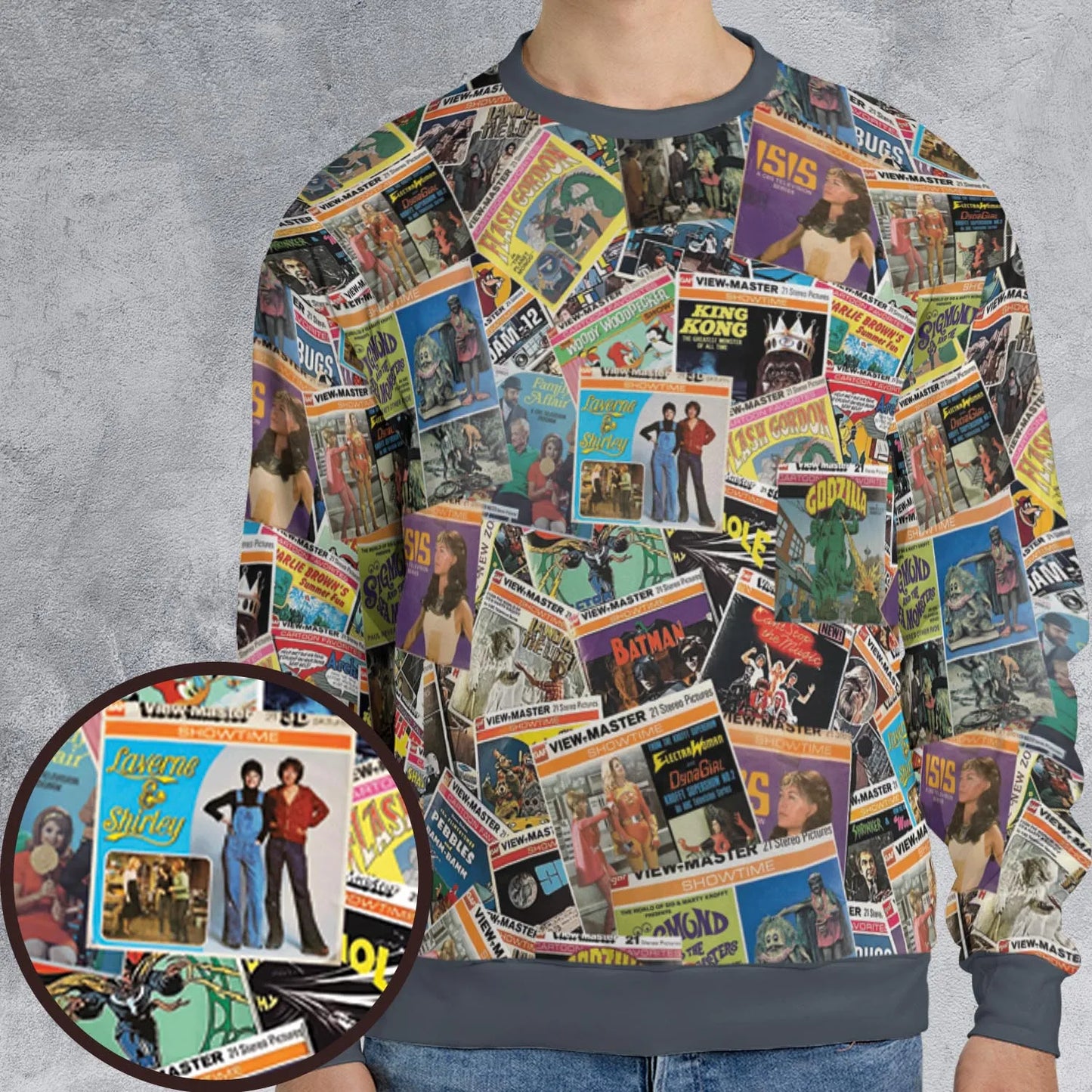 All-over Print Sweatshirt - WVG33US6