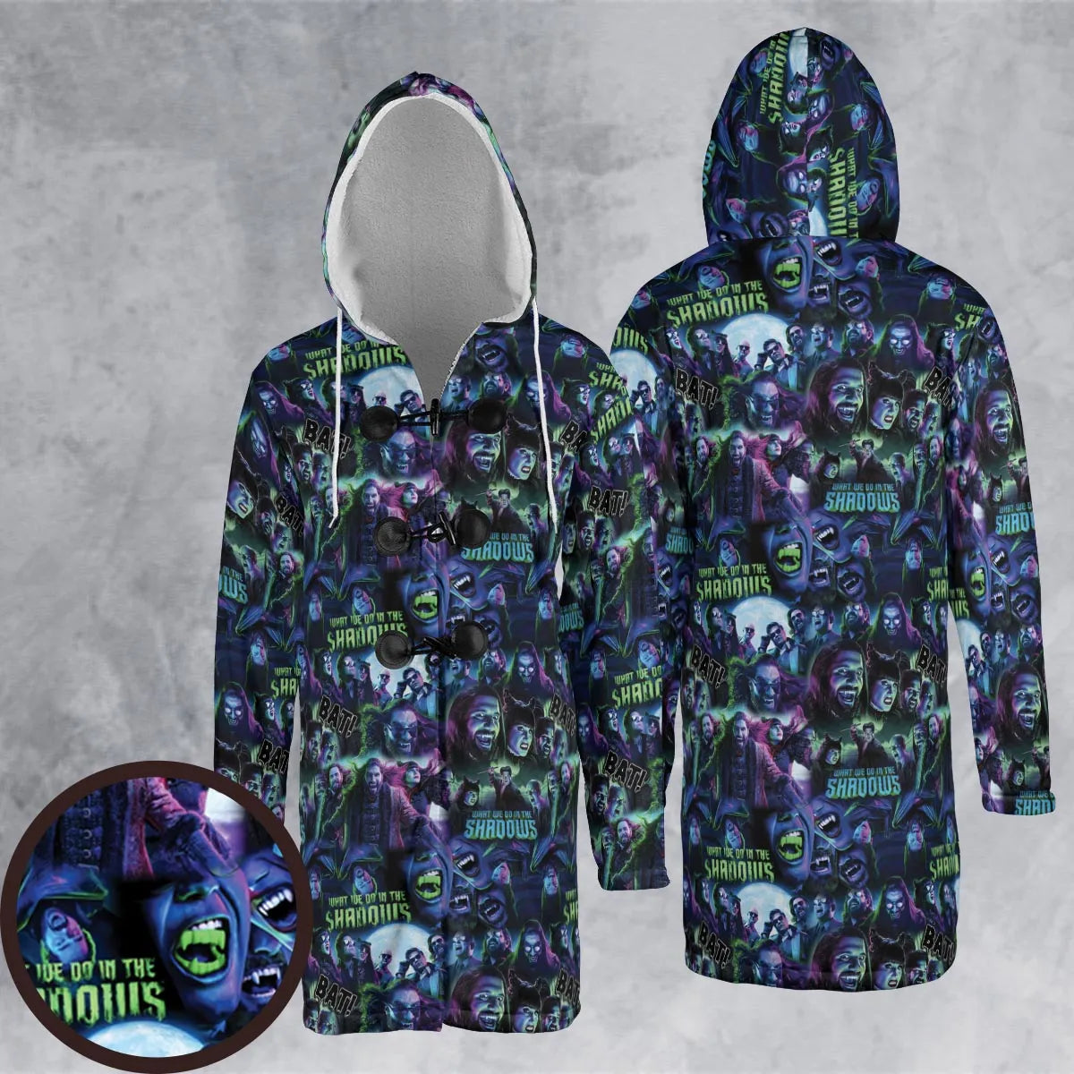 Hooded Cloak Coat - GJMLH5AZ