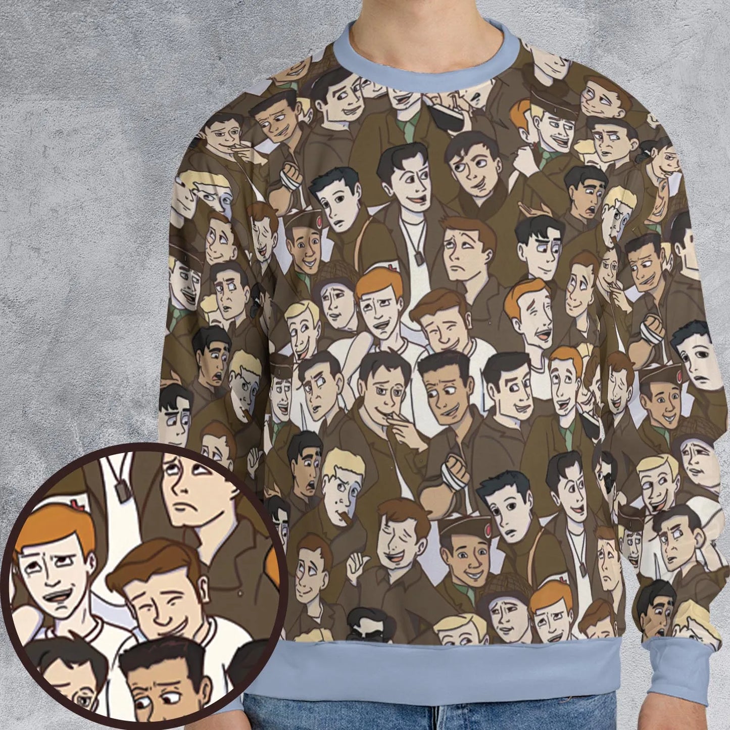 All-over Print Sweatshirt - EFJE8QLZ