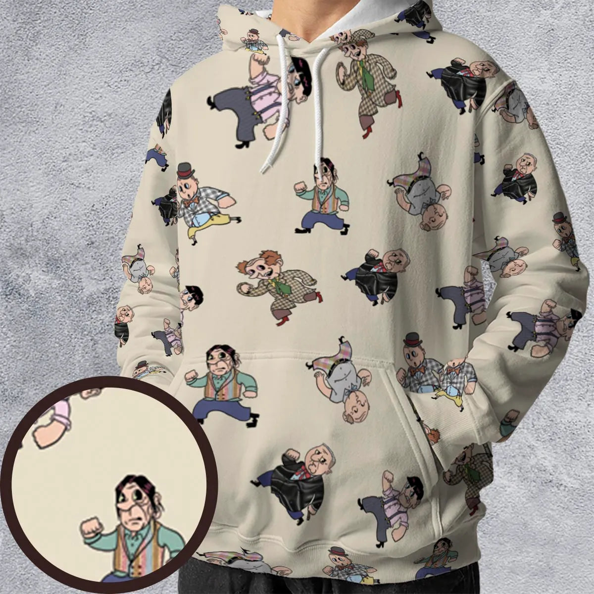 All-over Print Hoodie - RFKB9PQL