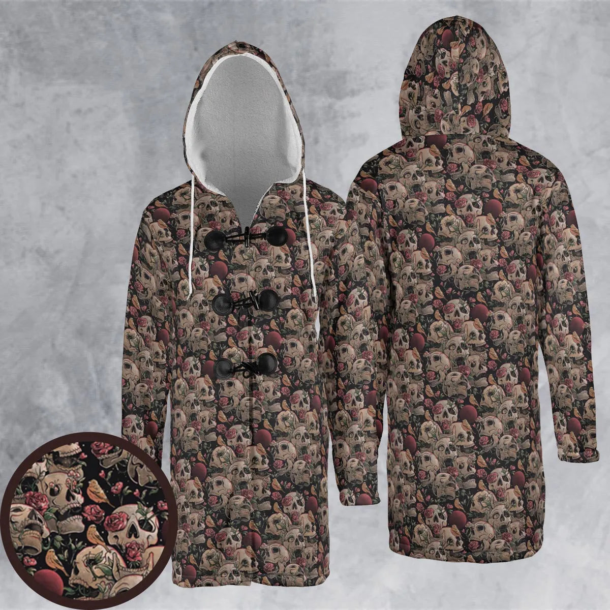 Hooded Cloak Coat - PYJLSYRP
