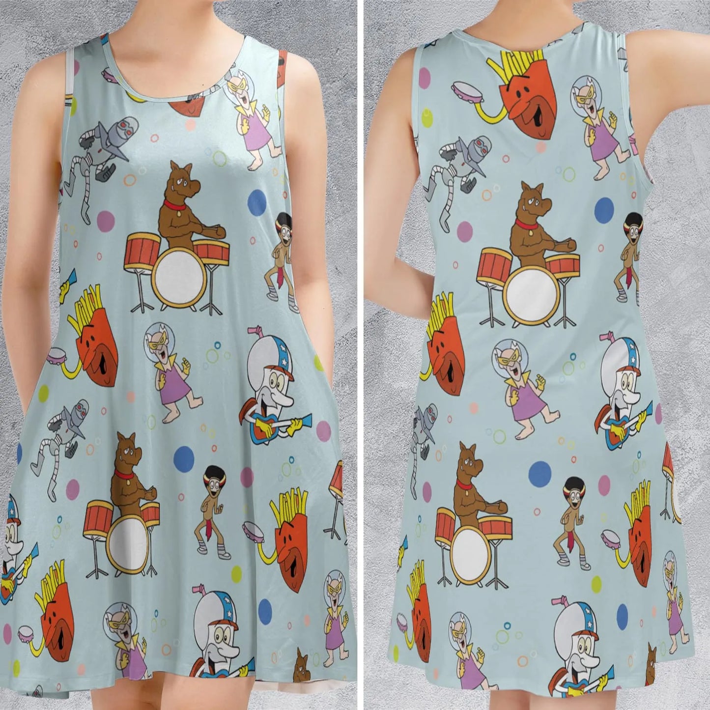 Sleeveless Dress - YF2PEEYZ
