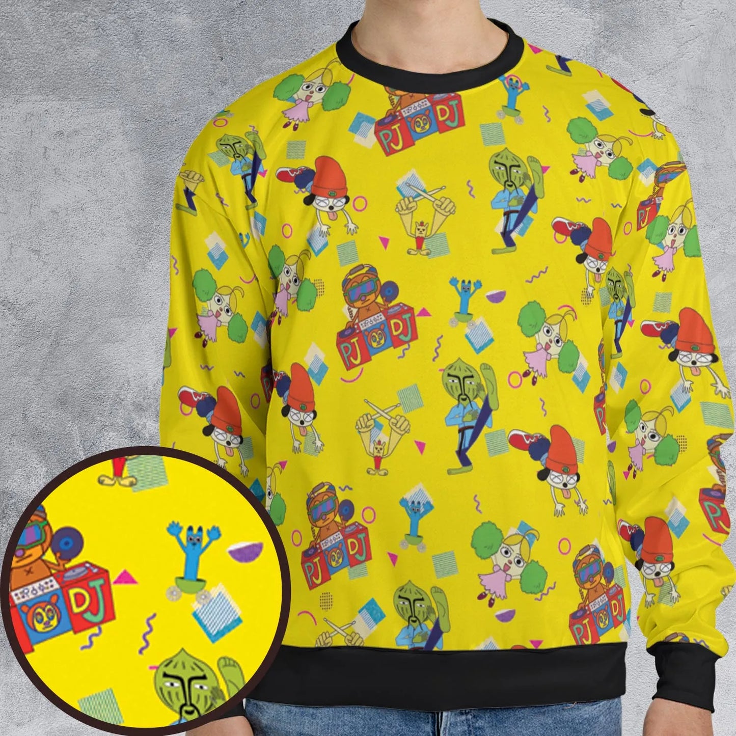 All-over Print Sweatshirt - D3PH9SBB
