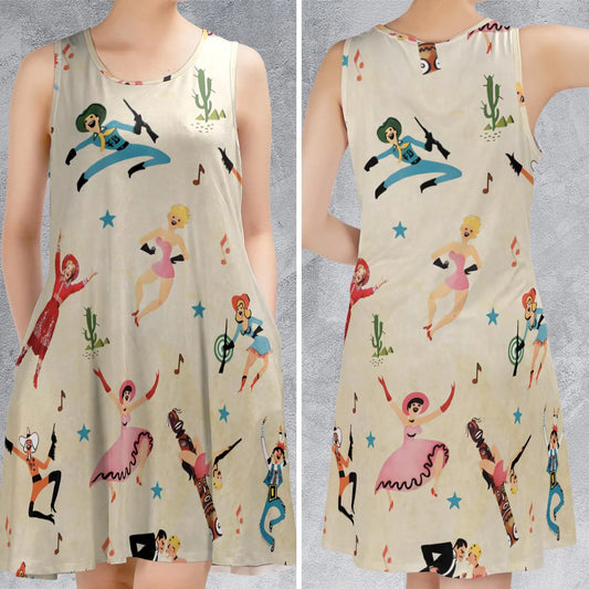 Sleeveless Dress - 82FPVXJL