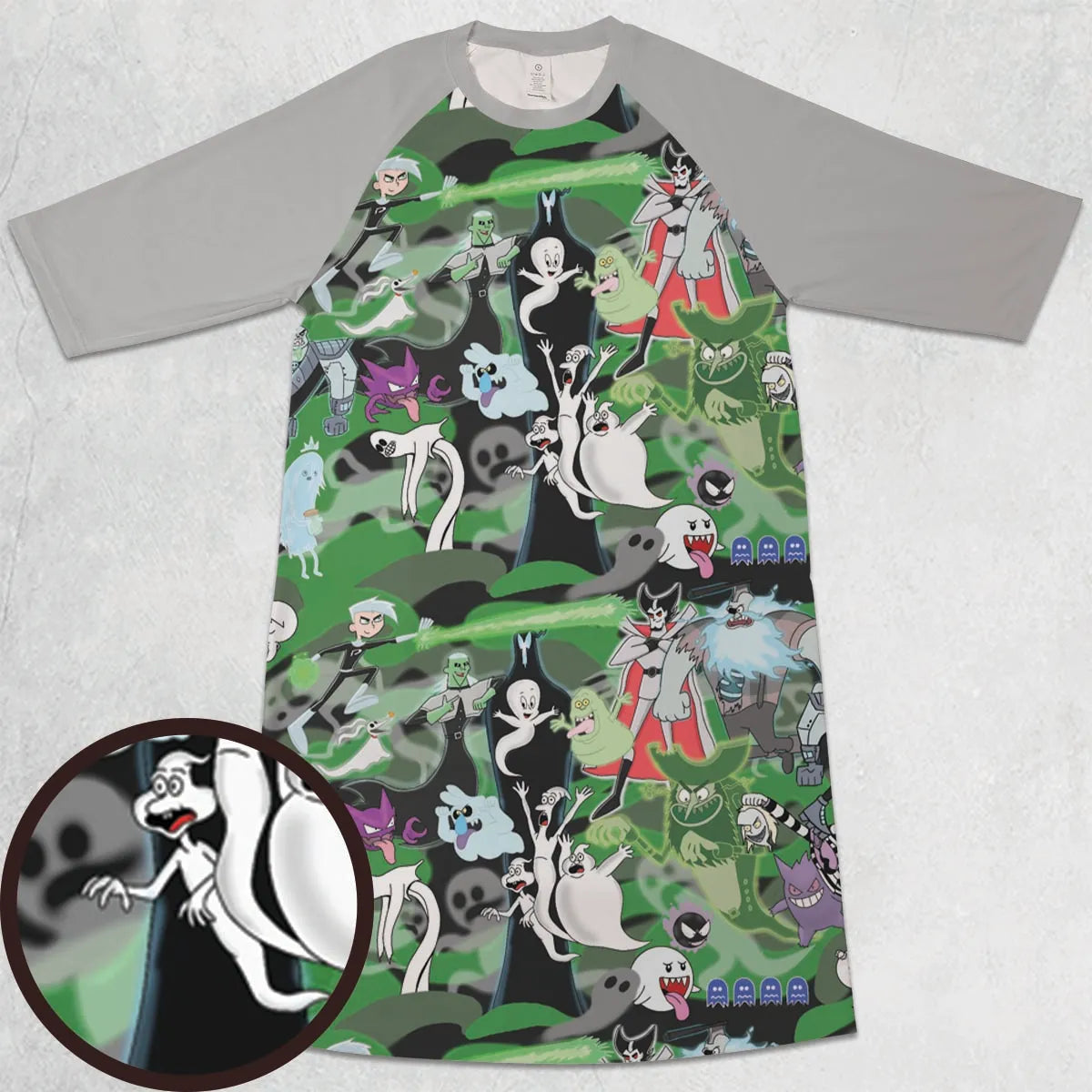 3/4 Sleeve Raglan Dress - MNXM64V7