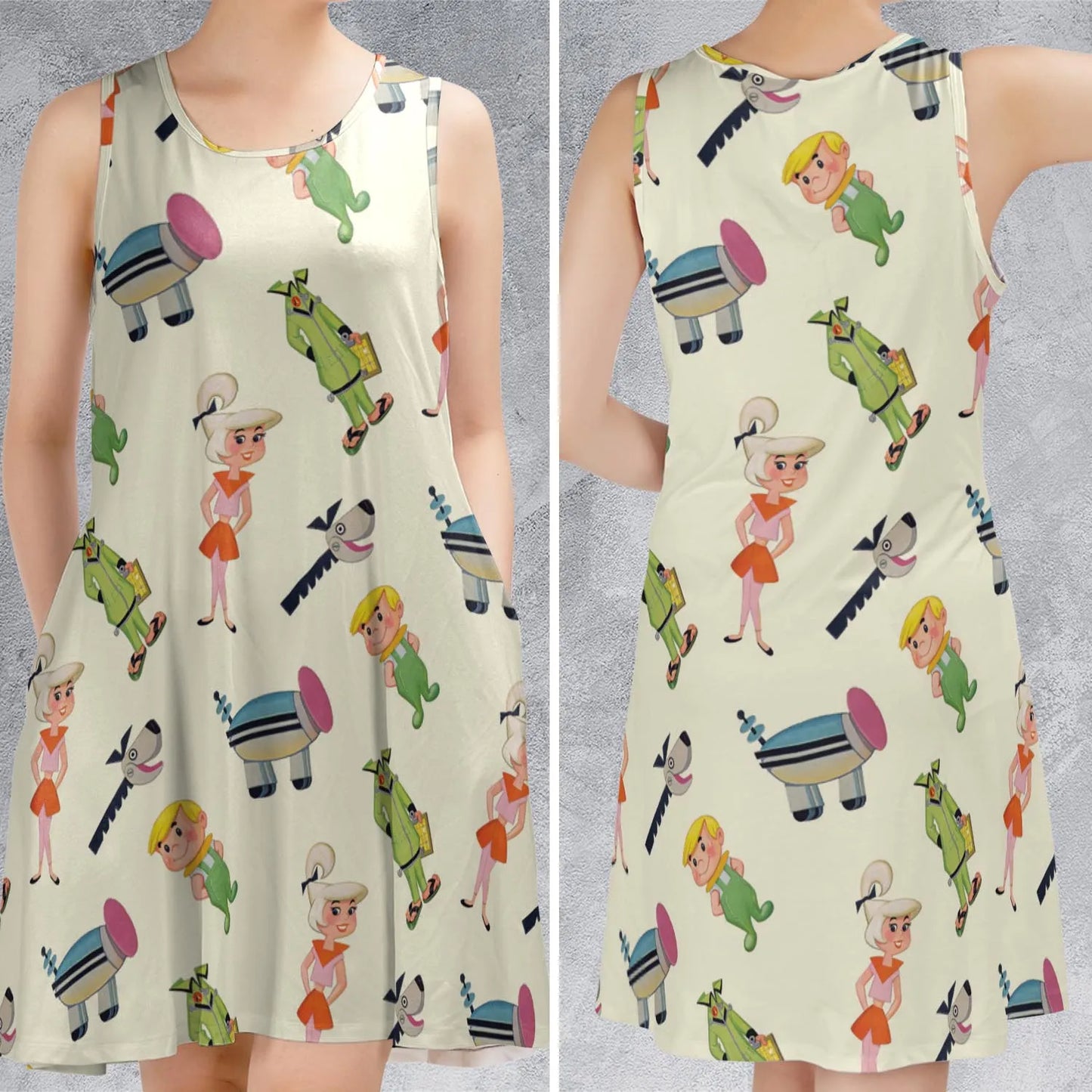 Sleeveless Dress - BBUX82EY