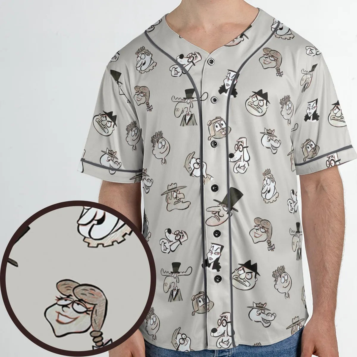 Unisex Baseball Jersey - V9EGG99S