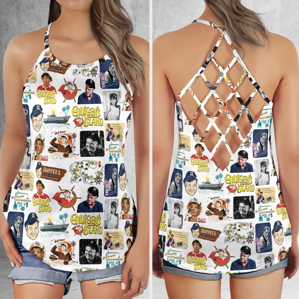 Criss Cross Tank Top - ZU8RATQK -  - 1