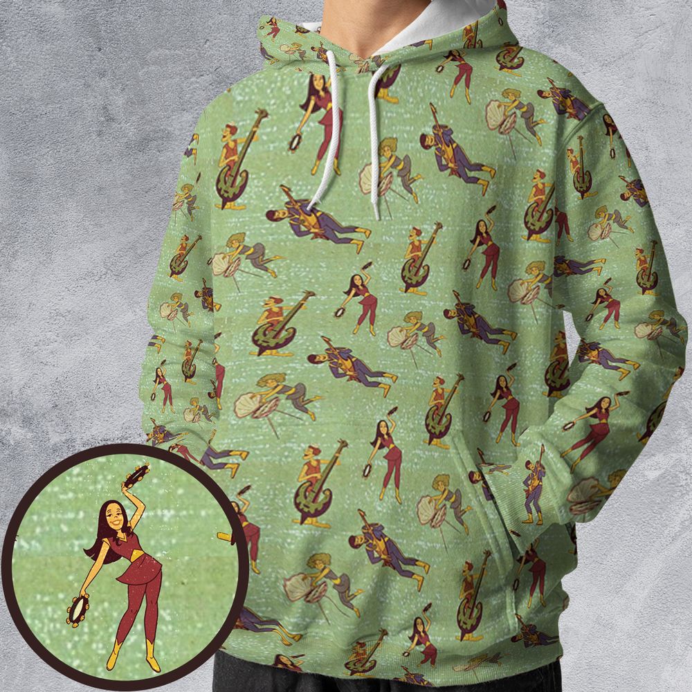 All-over Print Hoodie - BV5VWQRC -  - 1