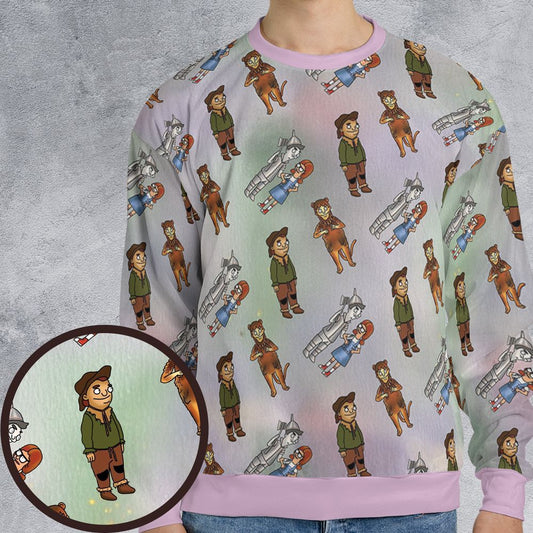 All-over Print Sweatshirt - EWW54FZS -  - 1