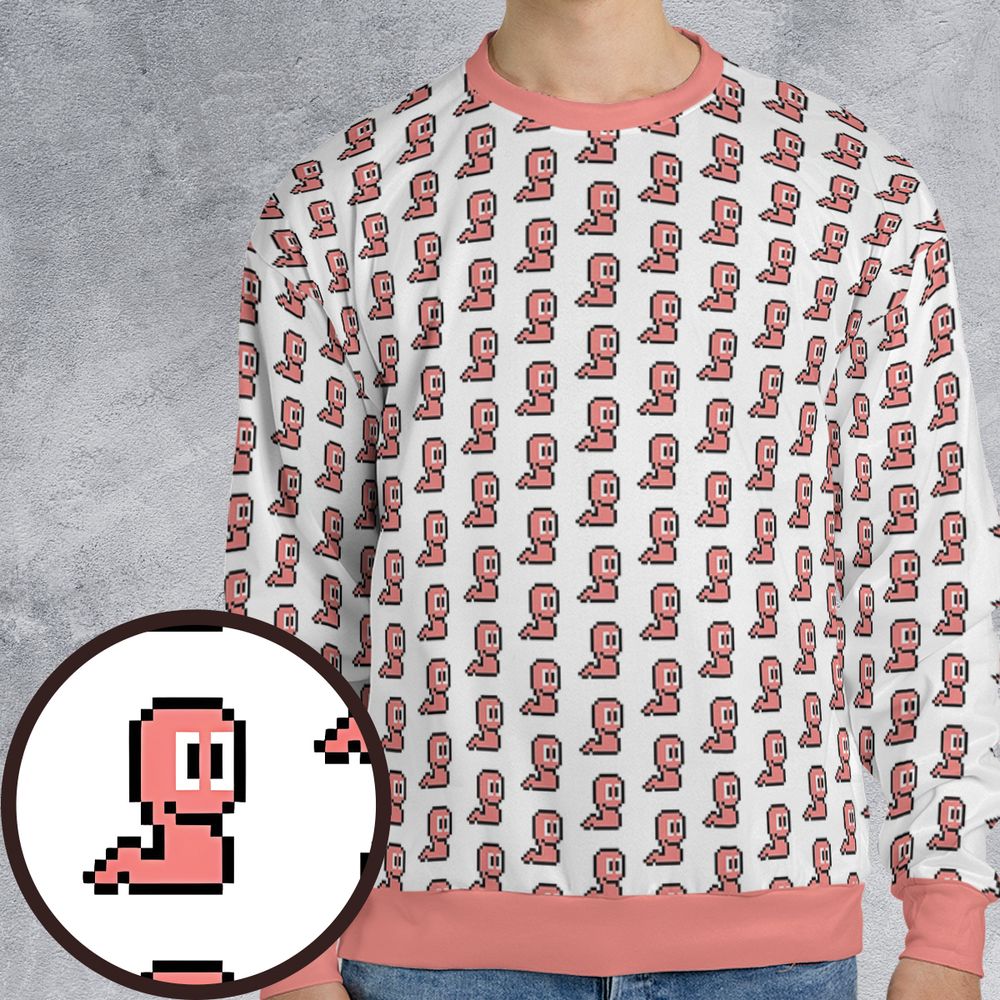 Retro Style Worm -  - 1
