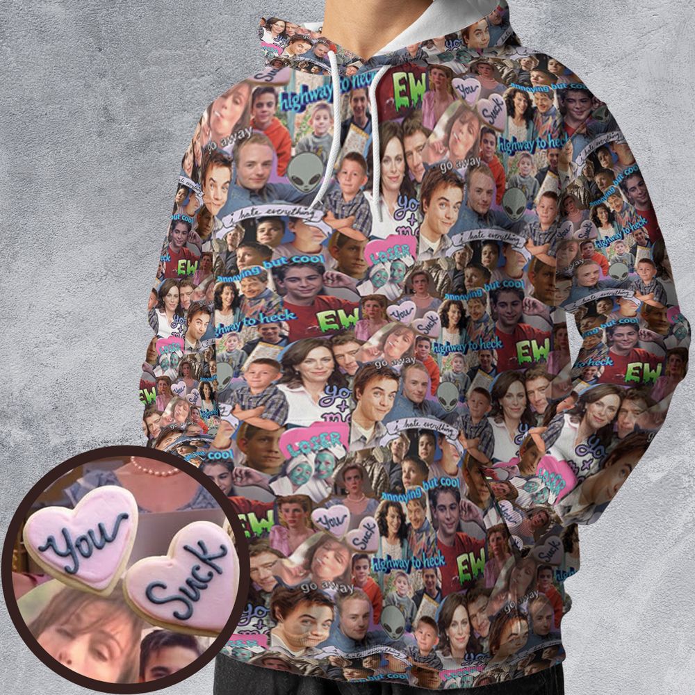 All-over Print Hoodie - TWH6B44T -  - 1