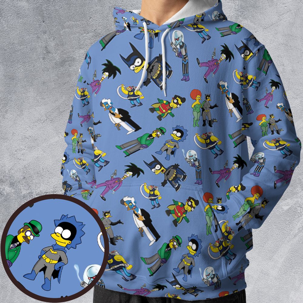All-over Print Hoodie - 27ALPWD4 -  - 1