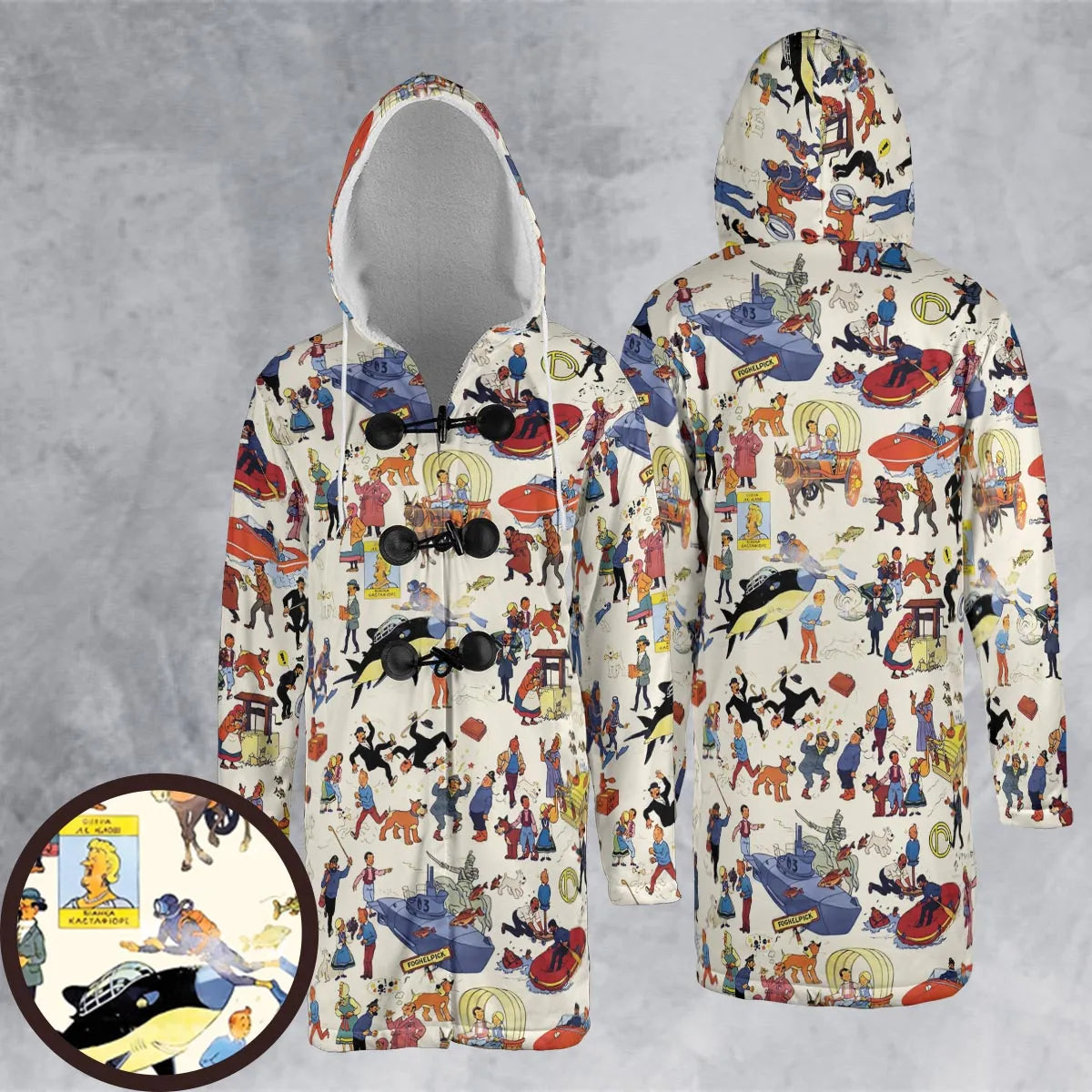 Hooded Cloak Coat - RTWDA4AM
