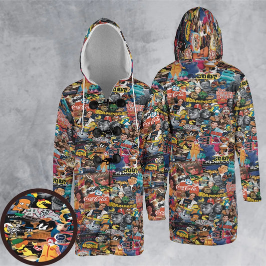 Hooded Cloak Coat - PFY3V9G2