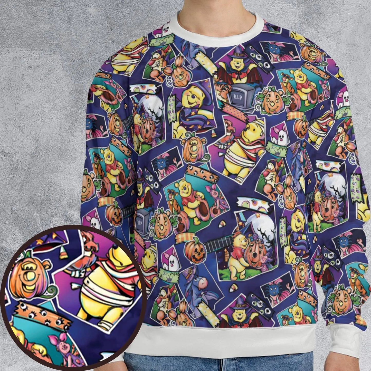 All-over Print Sweatshirt - SHL6617G