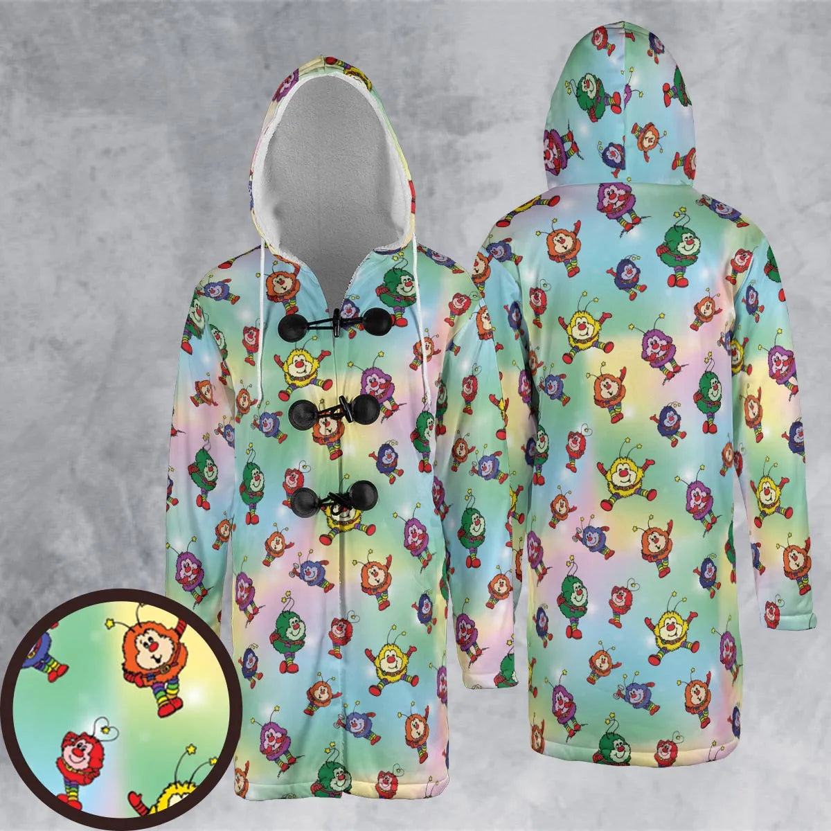 Hooded Cloak Coat - MJTLX6WE